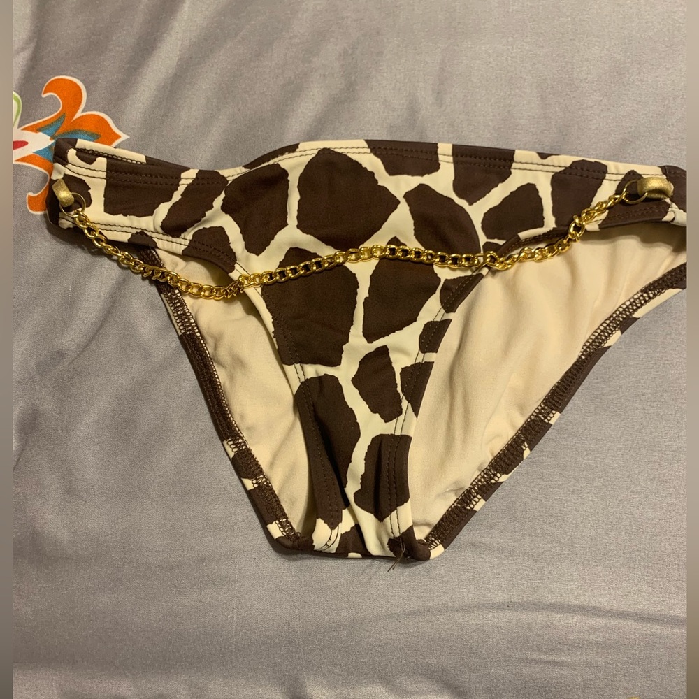 Guess size small chained swim bottoms